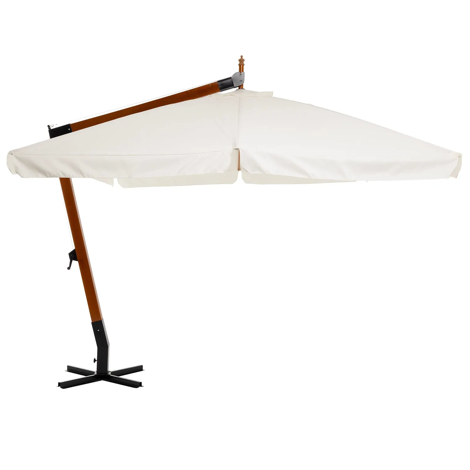 Ombrellone Rettangolare a lampada Ècru 3x4 metri