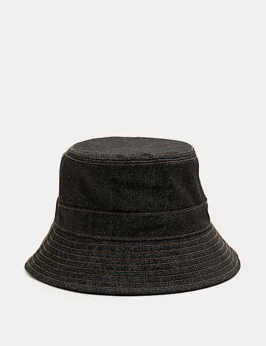 Denim Bucket Hat