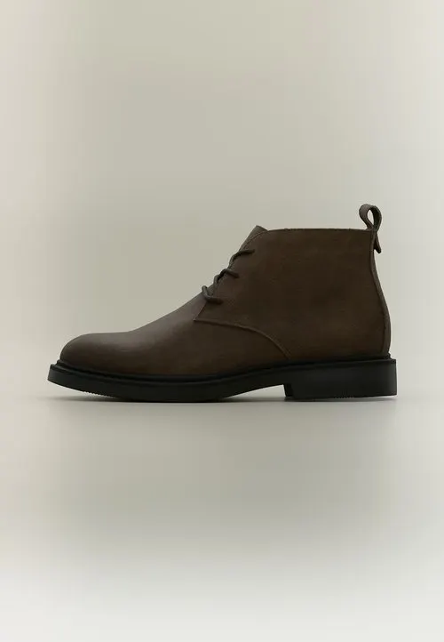 A01-17039 - Casual snøresko - dark brown