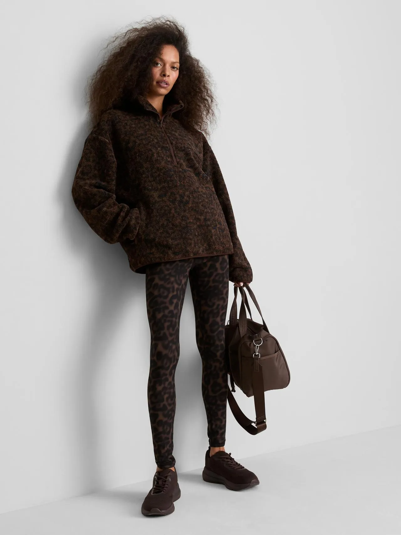Primark Form | Pile sherpa con mezza zip