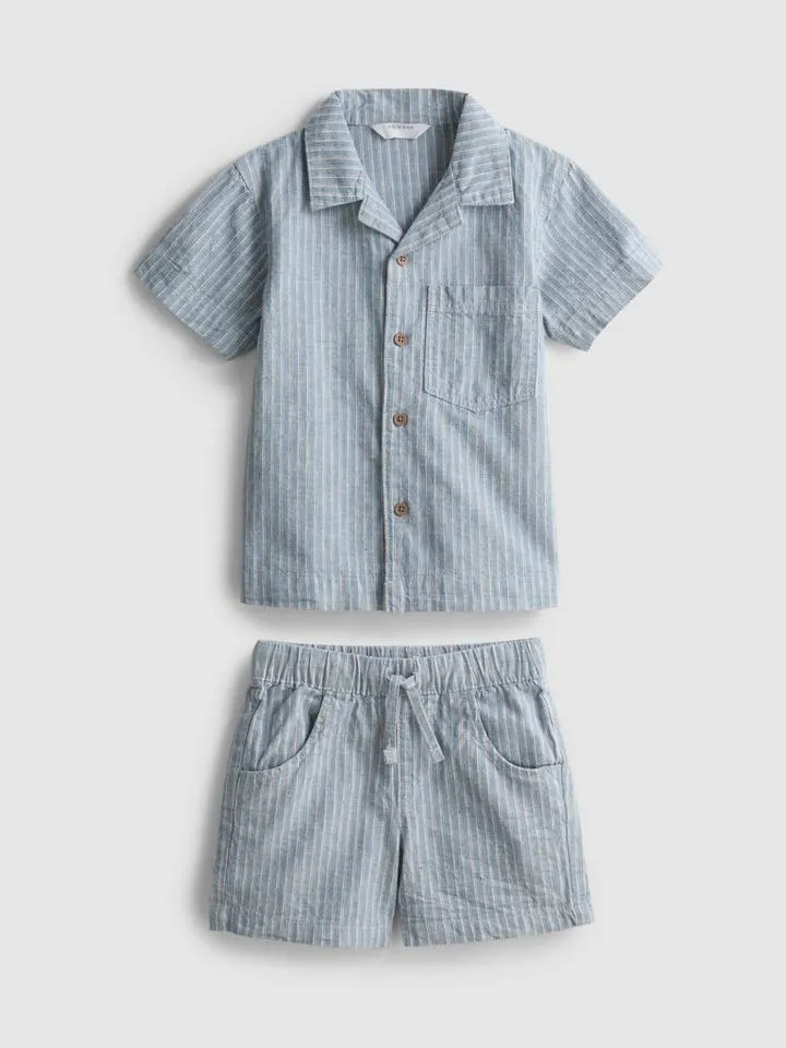 1,5–8 ans | Ensemble chemise et short