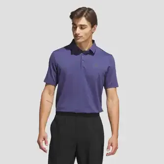 adidas Mens Performance Textured Polo