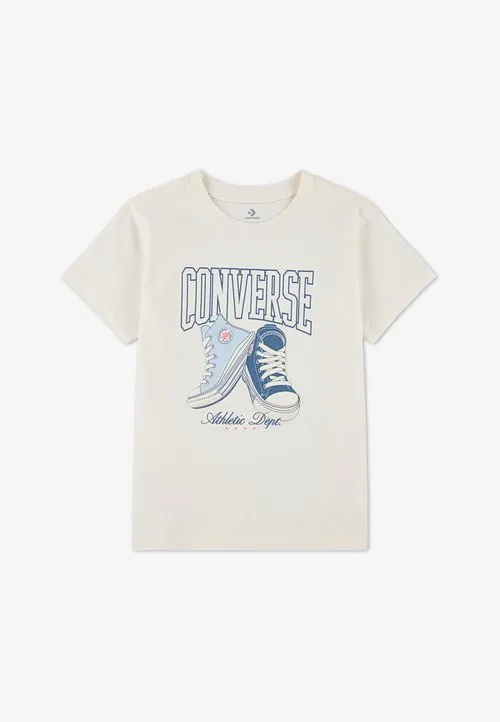 T-shirts med print - egret