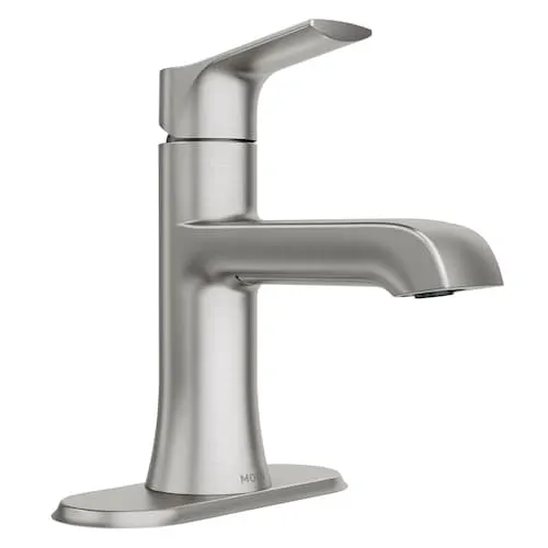 Liso Single-Handle Bathroom Faucet in Spot Resist Stainless