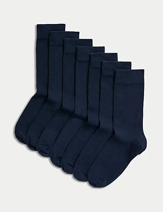 7er-Pack Cool & Fresh™ Socken mit hohem Baumwollanteil