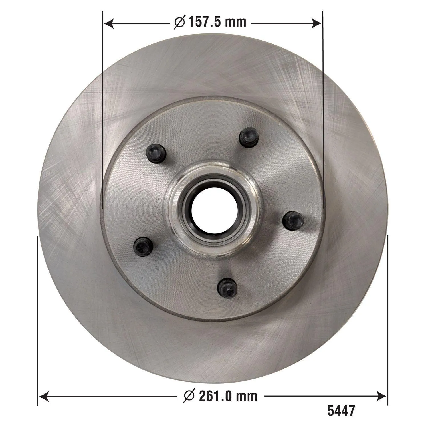 Duralast Disc Brake Rotor and Hub Assembly 5447