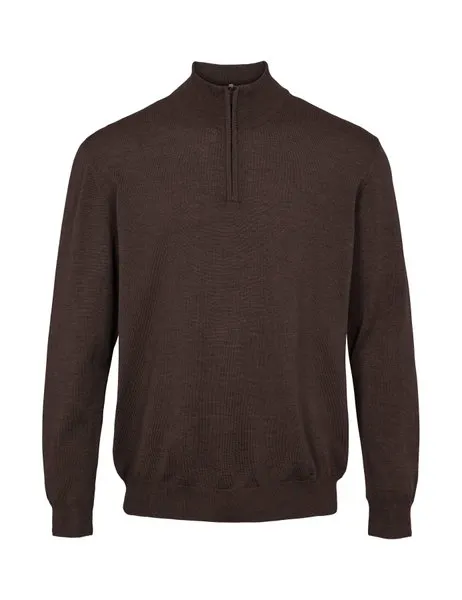 Merino Ibro Sweater Dark Brown