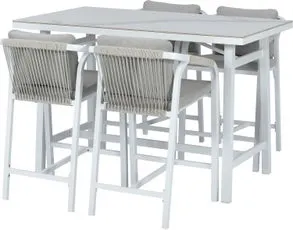 Intratuin 4-zits barset Alexa wit