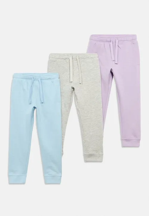 UNISEX 3 PACK - Joggebukse - lilac/light blue