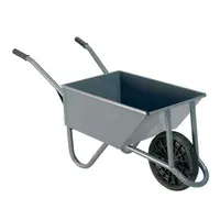 Carretilla chapa ruedas macizas 90 l