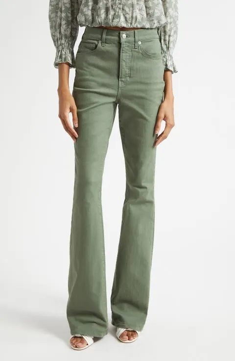 Veronica Beard Beverly Skinny Flare Leg Jeans