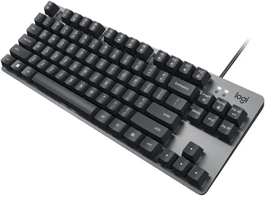 K835 TKL Wired Mechanical Keyboard with Aluminum Frame and Linear Red Switch