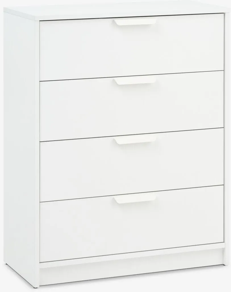 Cassettiera 4 cassetti JENSLEV bianco