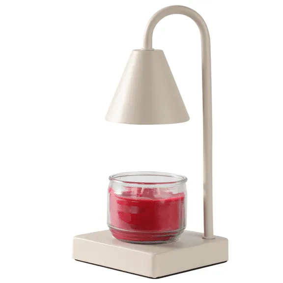 Mainstays 13" Wax Cube & Candle Warmer, Beige