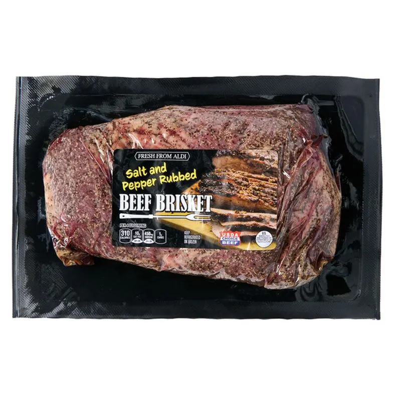 Salt & Pepper Seasoned Brisket, per lb