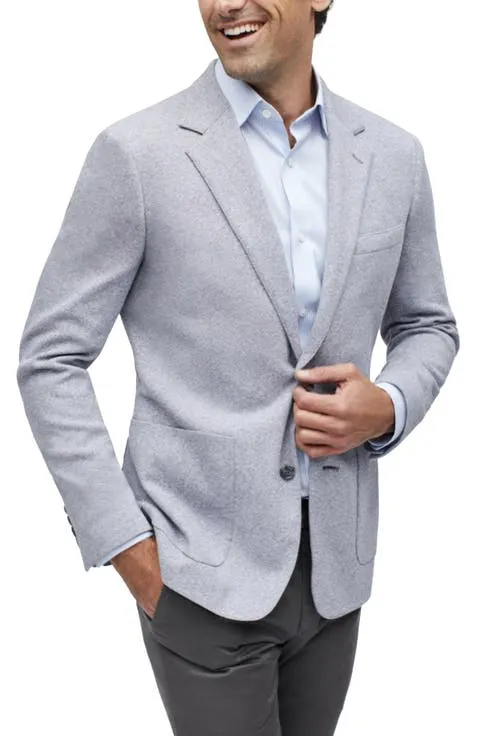 Jetsetter Trim Fit Knit Cotton Sport Coat