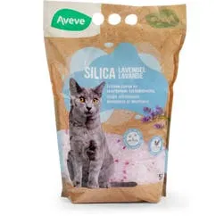 Kattenbakvulling Silica met lavendelgeur 5 l