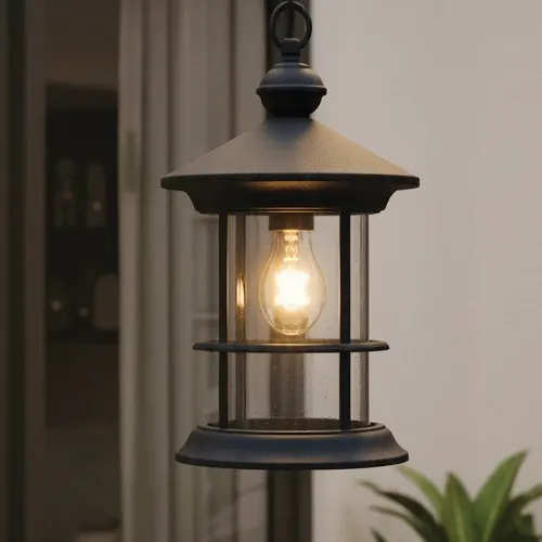 Canarm Inc. Treehouse Black Outdoor Pendant Light