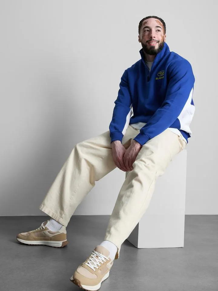 Sweat-shirt à col zippé Subaru