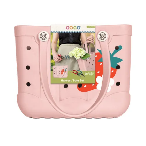 GOGO 3-piece Harvest Tote Set - Fresas
