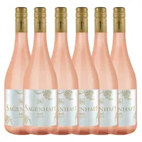 Sagenhaft Rosé Qualitätswein trocken 0,75L 6er Karton