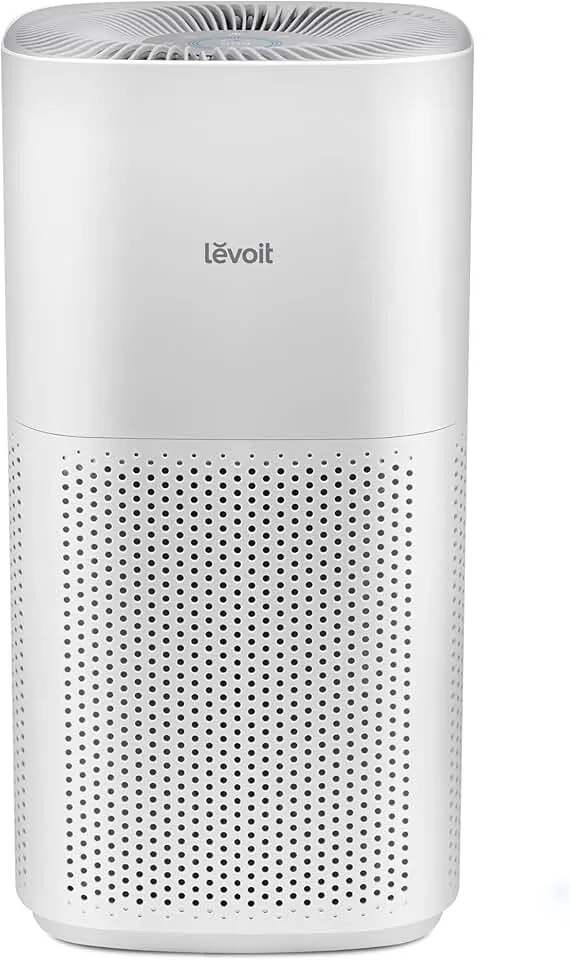 Levoit Smart Air Purifiers for Home Large Room up to 2933 Ft², Core 600S-P | HEPA Sleep Mode, Remote Control, by Alexa&APP, AHAM VERIFIDE, Energy efficient 3-in-1 Filter For Smoke, Pet Odor,Dust, White