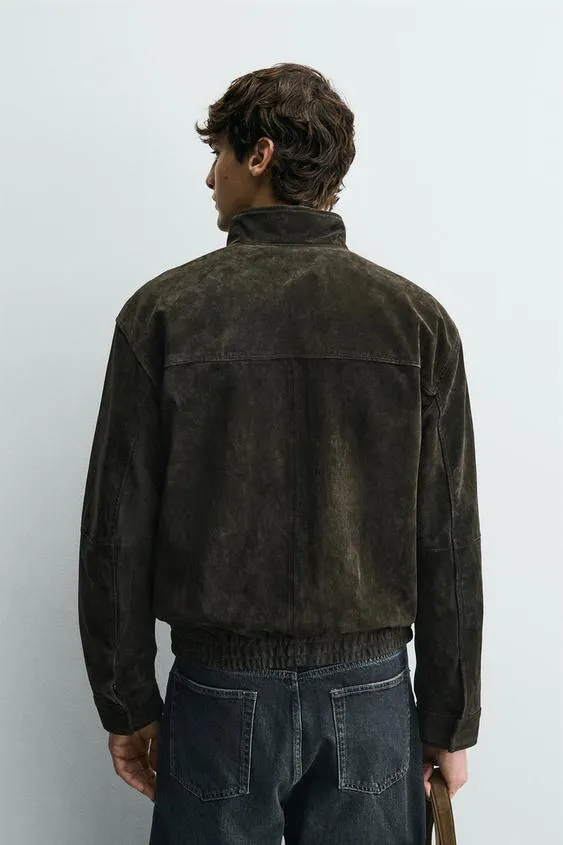 SUEDE LEATHER JACKET