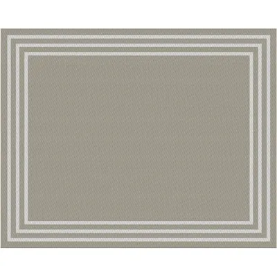Reversible Outdoor Rug 118.11 in x 94.49 in - Natural Borders