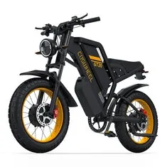 [USA DIRECT] COSWHEEL GT20 Electric Bike 48V 40AH 2000W(Peak 3000W) Motor Recommended Top Speed 25KM/H 20*4.0inch Tire 230KM Max Mileage 150KG Max Load Electric Bicycle