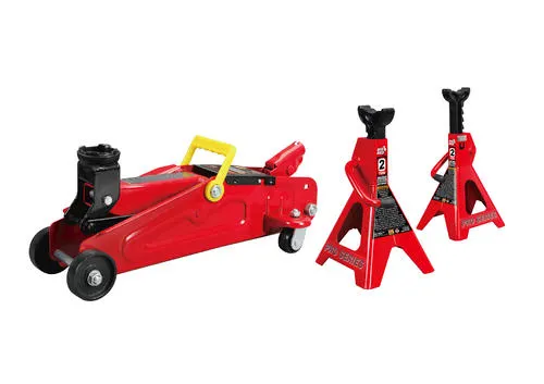 Torin® Big Red 2-Ton Trolley Jack with 2-Ton Jack Stands