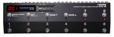 BOSS ES8 EFFECTS SWITCHING SYSTEM - 8 LOOPS / 6 EXTERNAL CONTROLS / 2 EXPRESSION PEDAL INPUT / MIDI