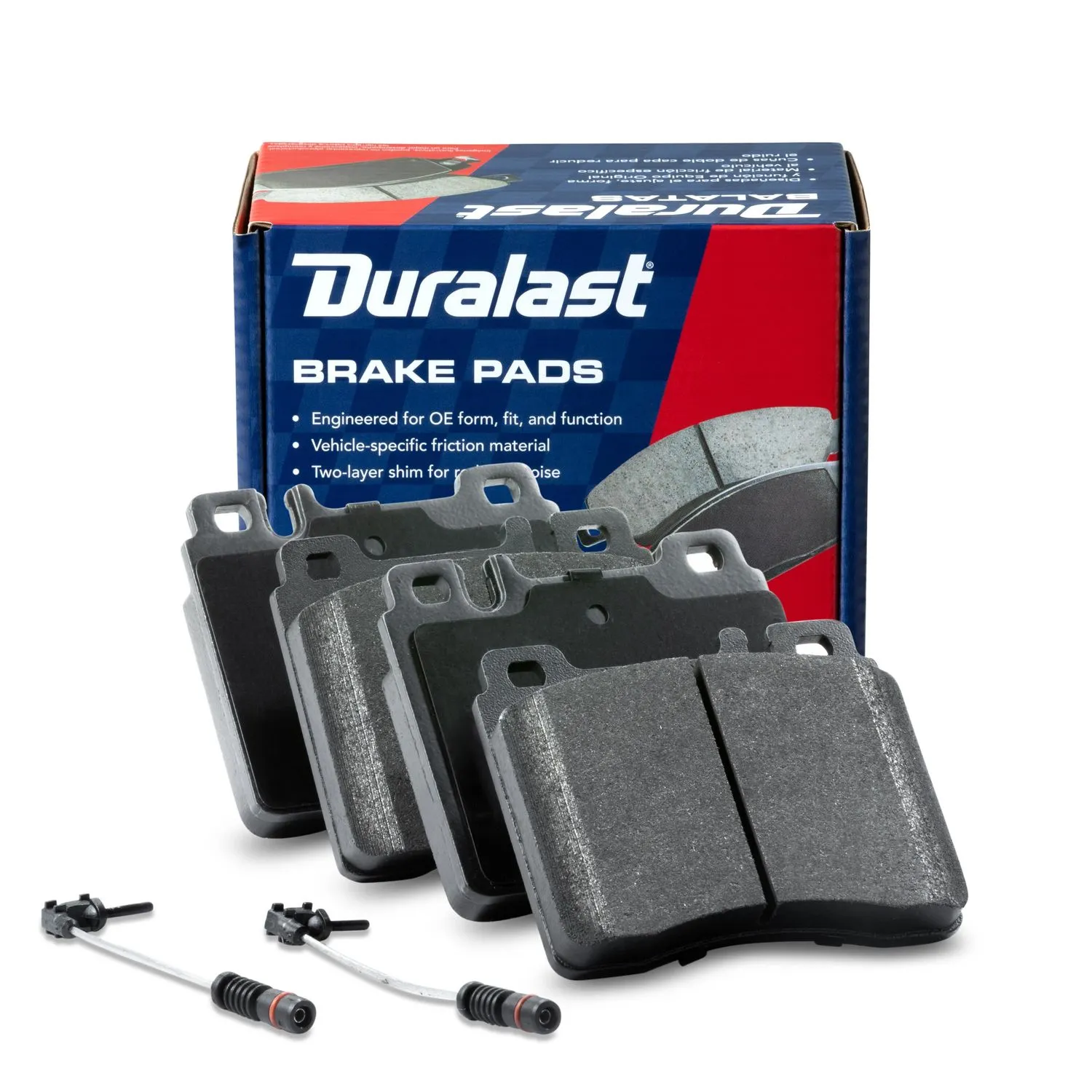 Juego de Balatas de Disco Duralast Semimetálicas MKD577