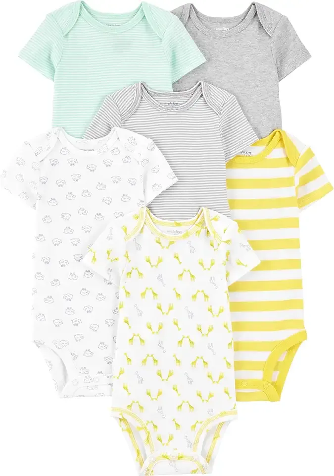 Unisex Babies' Short-Sleeve Bodysuit