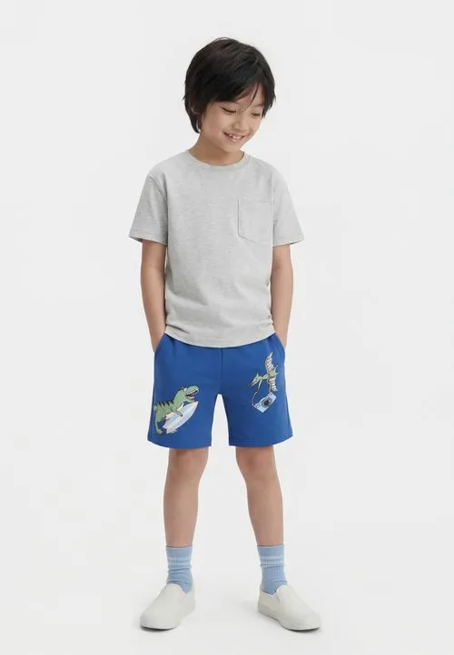SUMMER DINO 2 PACK - Shorts - blue