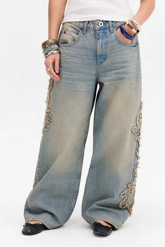 Jeans BDG Jaya con Applicazioni