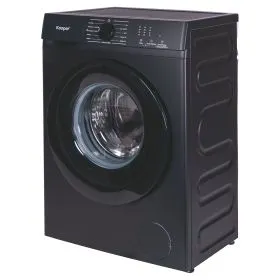 Lavatrice 6 Kg slim, 11 programmi automatici, nero, Kooper