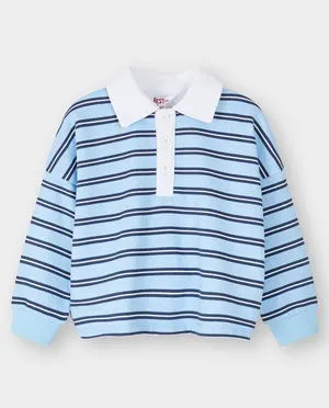 Sweater met fijne strepen
