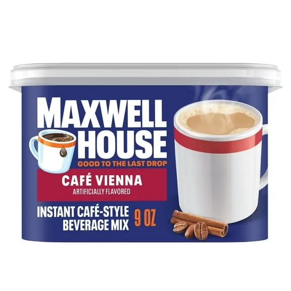 Maxwell House International Cafe Vienna Cafe Style Beverage Mix, 9 oz. Canister