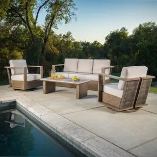 SunVilla Sorrento 4-piece Outdoor Patio Seating Set