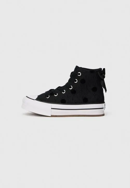 CHUCK TAYLOR ALL STAR EVA LIFT UNISEX - Høye joggesko - black/white
