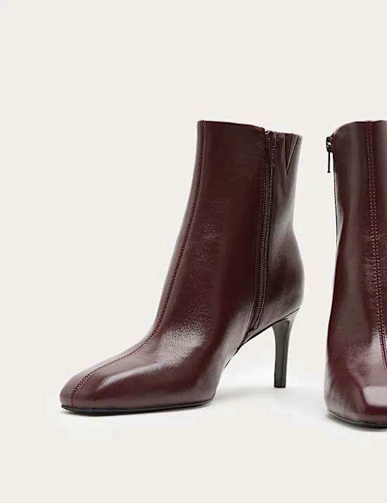 Stiletto Heel Chisel Toe Ankle Boots