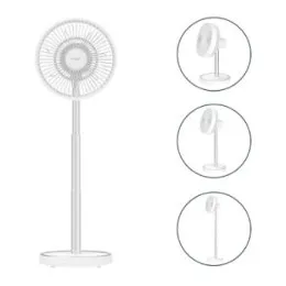 Kogan Portable Rechargeable Oscillating DC Motor Fan