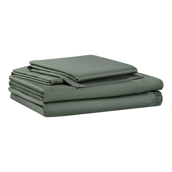 Allswell 4-Piece Soft & Silky Serenity 100% TENCEL™ Bed Sheets Set, Flagstone, Queen