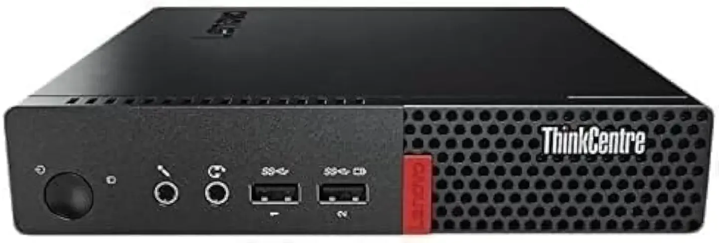 Lenovo ThinkCentre M910Q Tiny Desktop Computer, Intel Core i7-6700T up to 3.6GHz, 32GB DDR4, 1TB NVMe SSD, 4K 3-Monitor Support DisplayPort, HDMI, USB Wi-Fi, Bluetooth - Windows 11 Pro (Renewed)