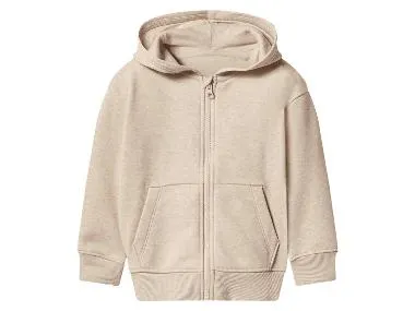Sudadera con cremallera infantil