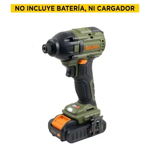 Atornillador de Impacto 1/4" 20V (No Incluye Baterías, Ni Cargador),