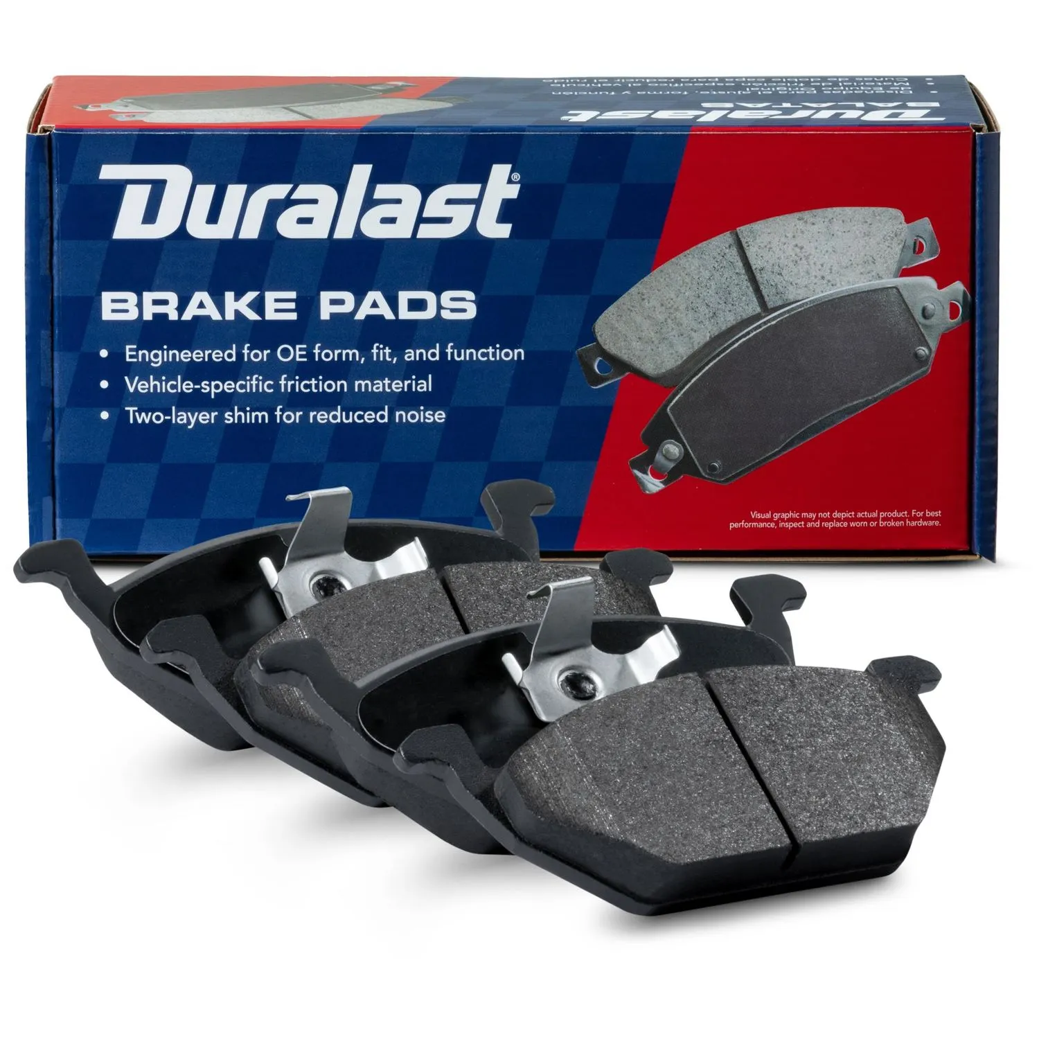 Duralast Semi-Metallic Brake Pads MKD768