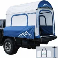 Carpa para Carro 2 Personas Azul WildFinder Inflable Instalación en 2 Minutos