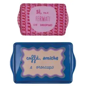 Set 2 vassoi in melamina, More Amor