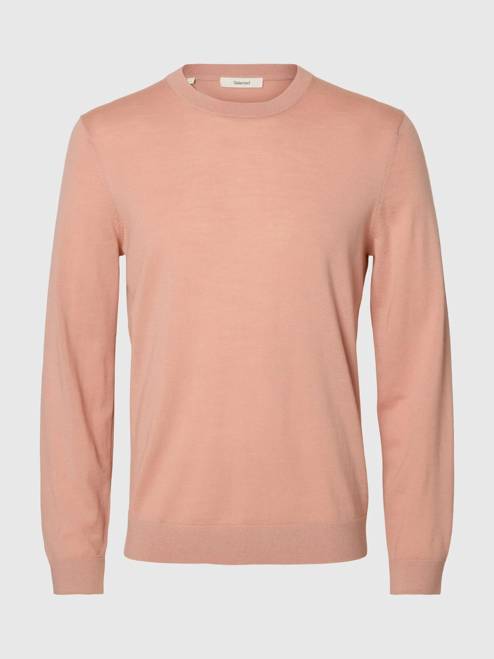 100 % MERINOULL CREW NECK-GENSER